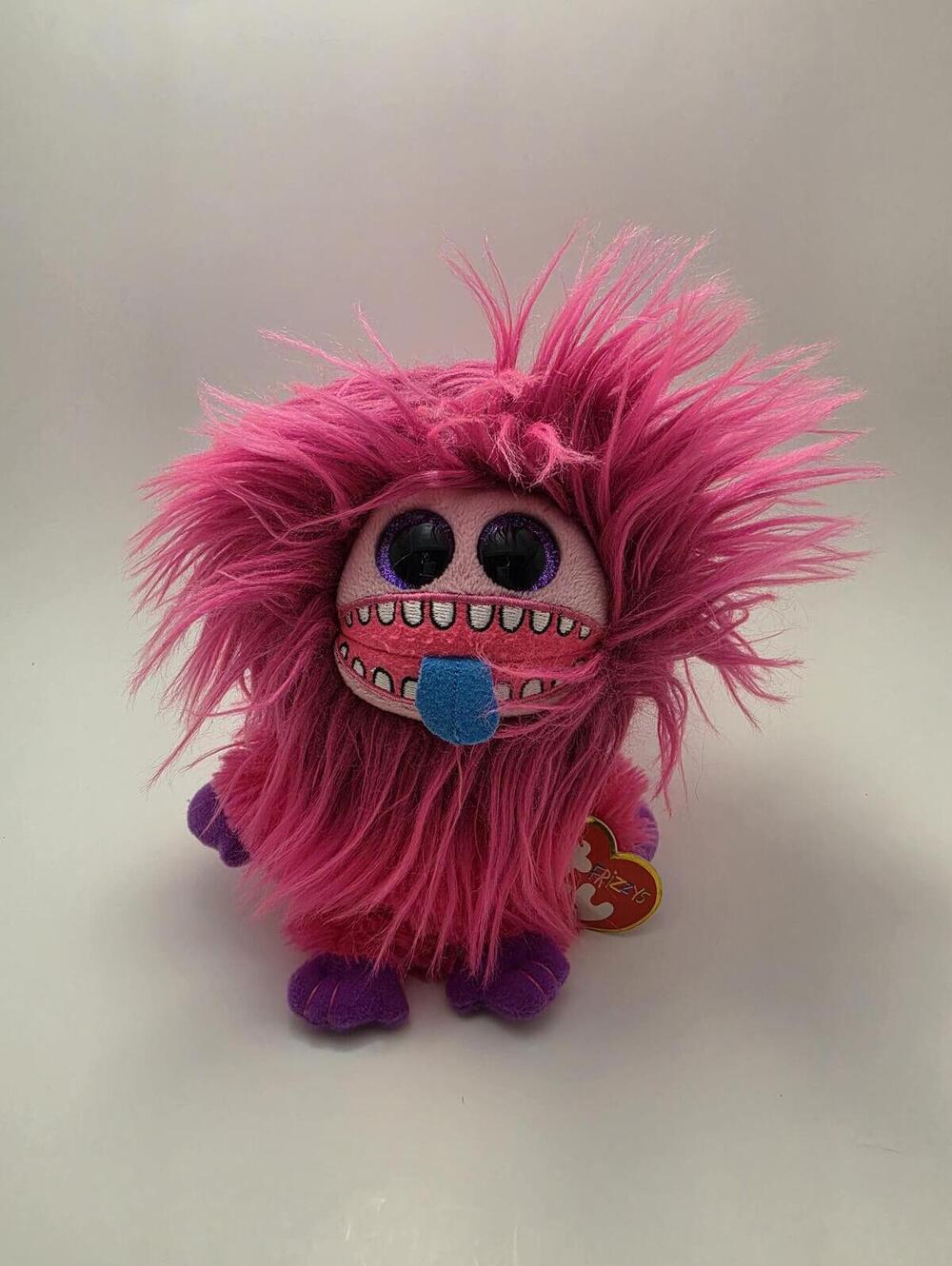 Ty Monstaz “Zeezee” the Round Monster Plush (Small 6 inch Version) Non Mint Tag